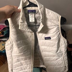 Patagonia Off-White Quilted Vest